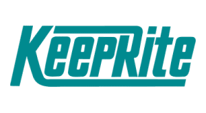 Logo de la marque KeepRite en bleu